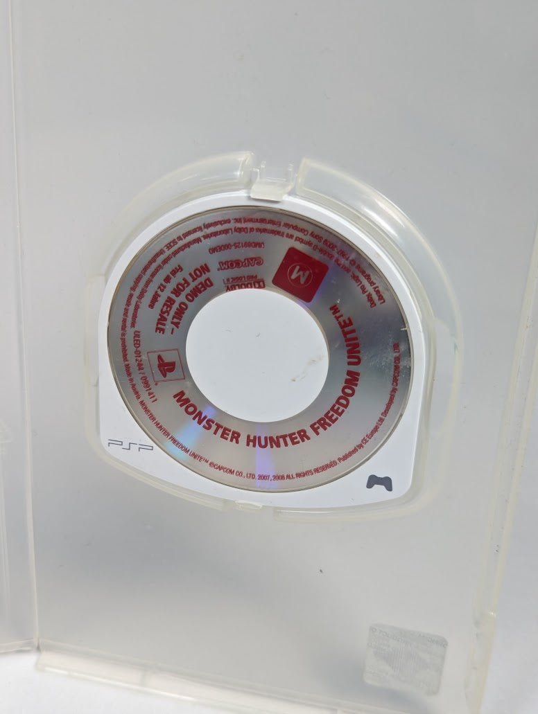 Monster Hunter Freedom Unite Demo Disc PSP