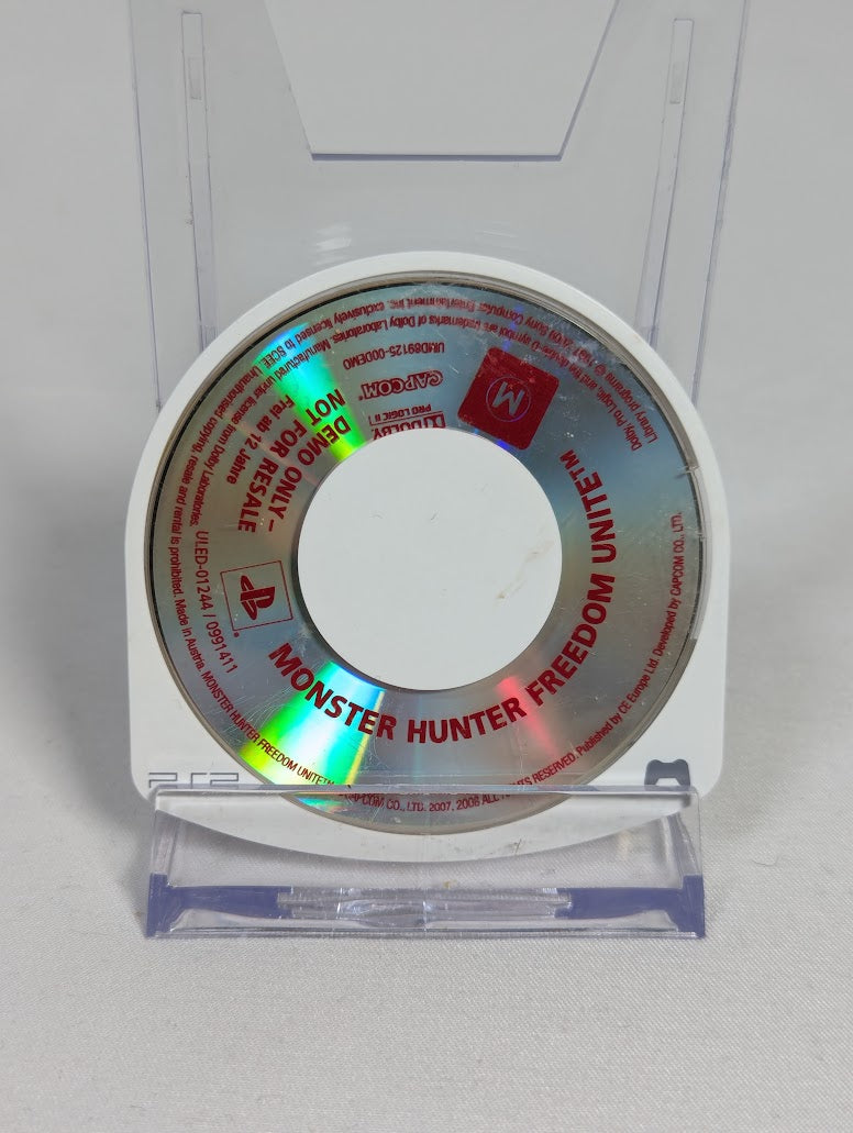 Monster Hunter Freedom Unite Demo Disc PSP
