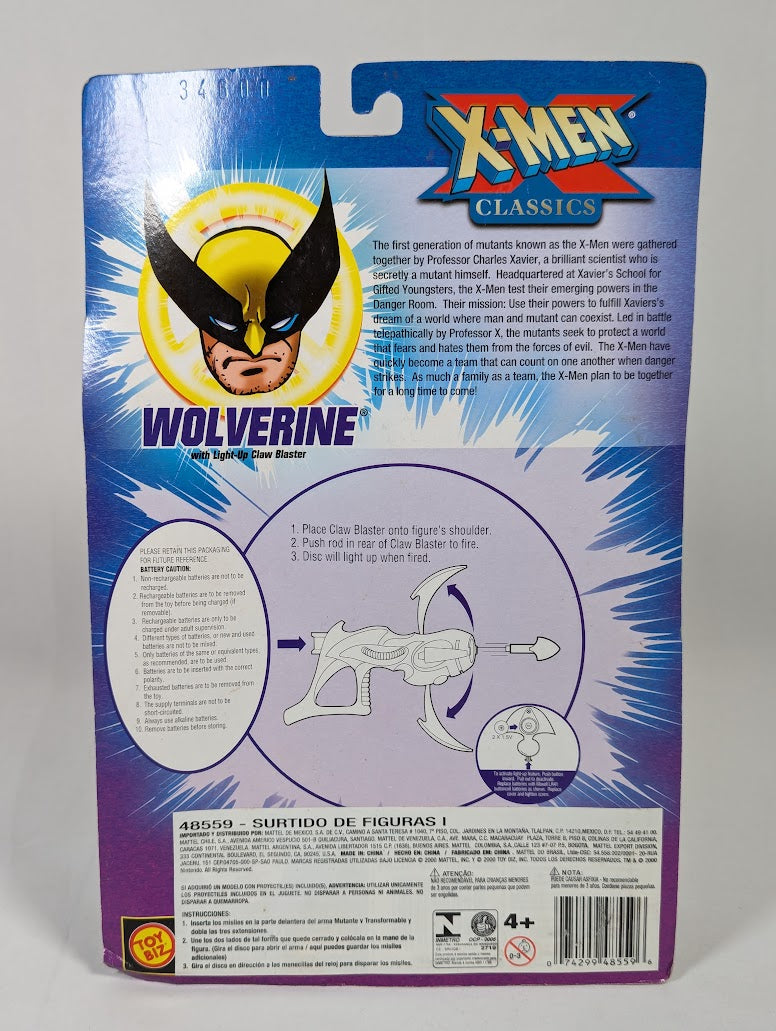 Marvel X-Men Classics Wolverine 2000 ToyBiz Action Figure