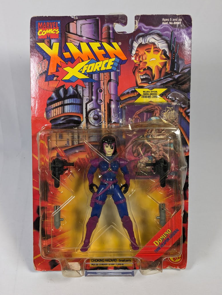 Marvel X-Men Domino 1995 ToyBiz Action Figure