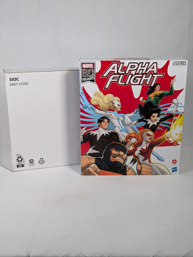 Marvel Legends Alpha Flight 2019 Hasbro Action Figure 6-Pack