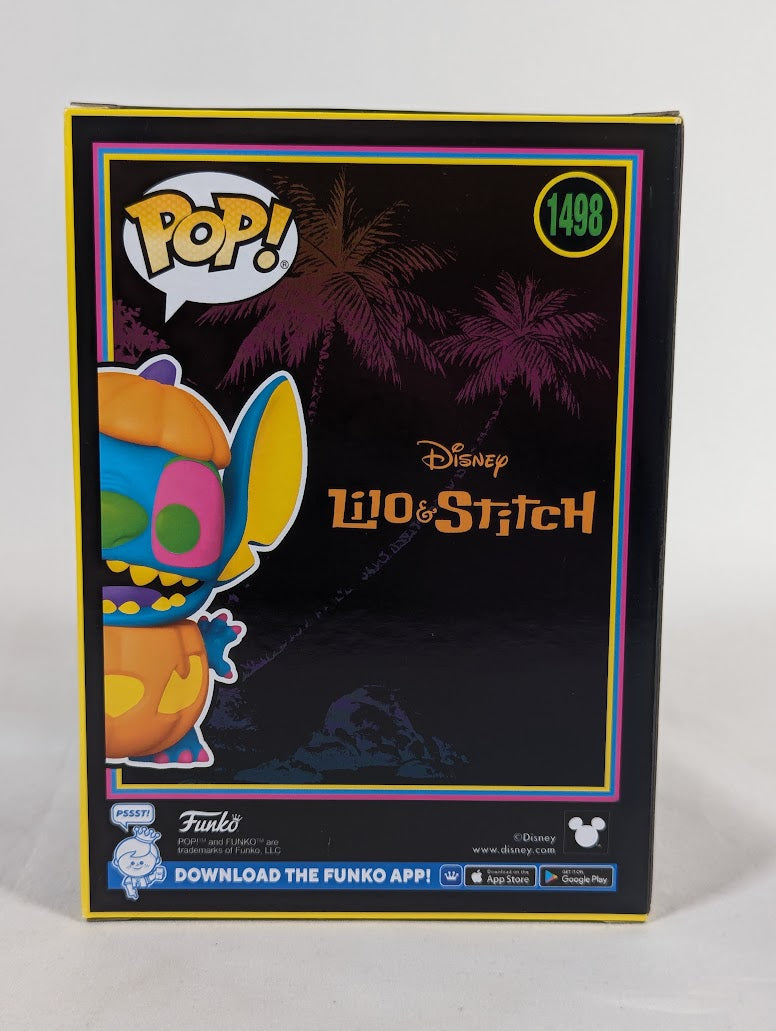Disney Lilo & Stitch Pumpkin Stitch (Blacklight) Funko Pop! Vinyl Figure #1498