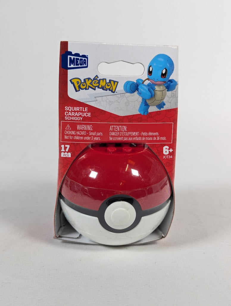 Pokemon MEGA Squirtle Poke Ball Building Block Set