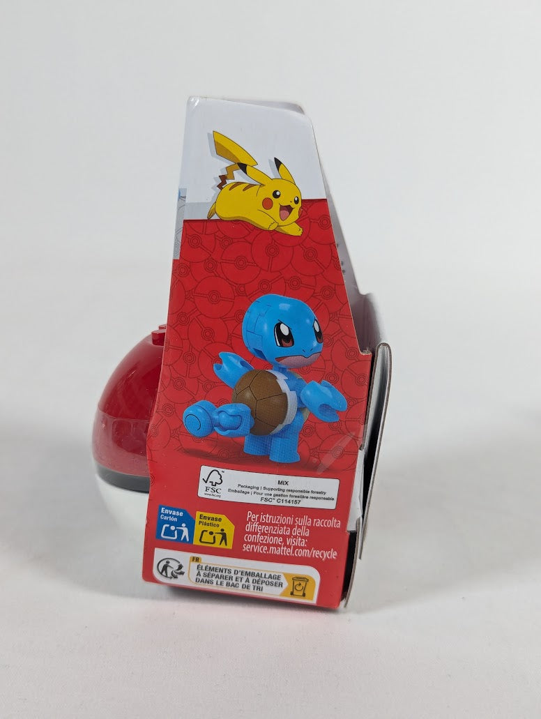 Pokemon MEGA Squirtle Poke Ball Building Block Set