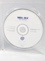 NBA 2K2 Press Promo Sample Pre-production Disc Dreamcast