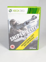 Sniper Elite V2 Press Promo Disc Xbox 360