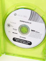 Sniper Elite V2 Press Promo Disc Xbox 360