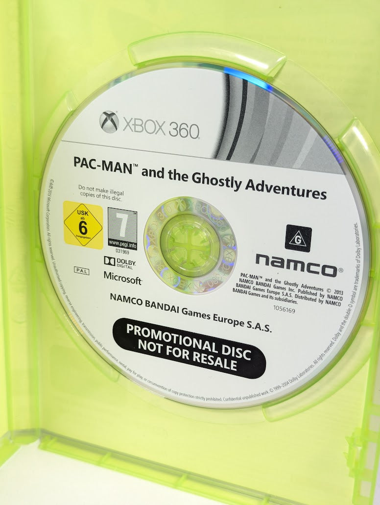 Pac-Man and the Ghostly Adventures Press Promo Disc Xbox 360