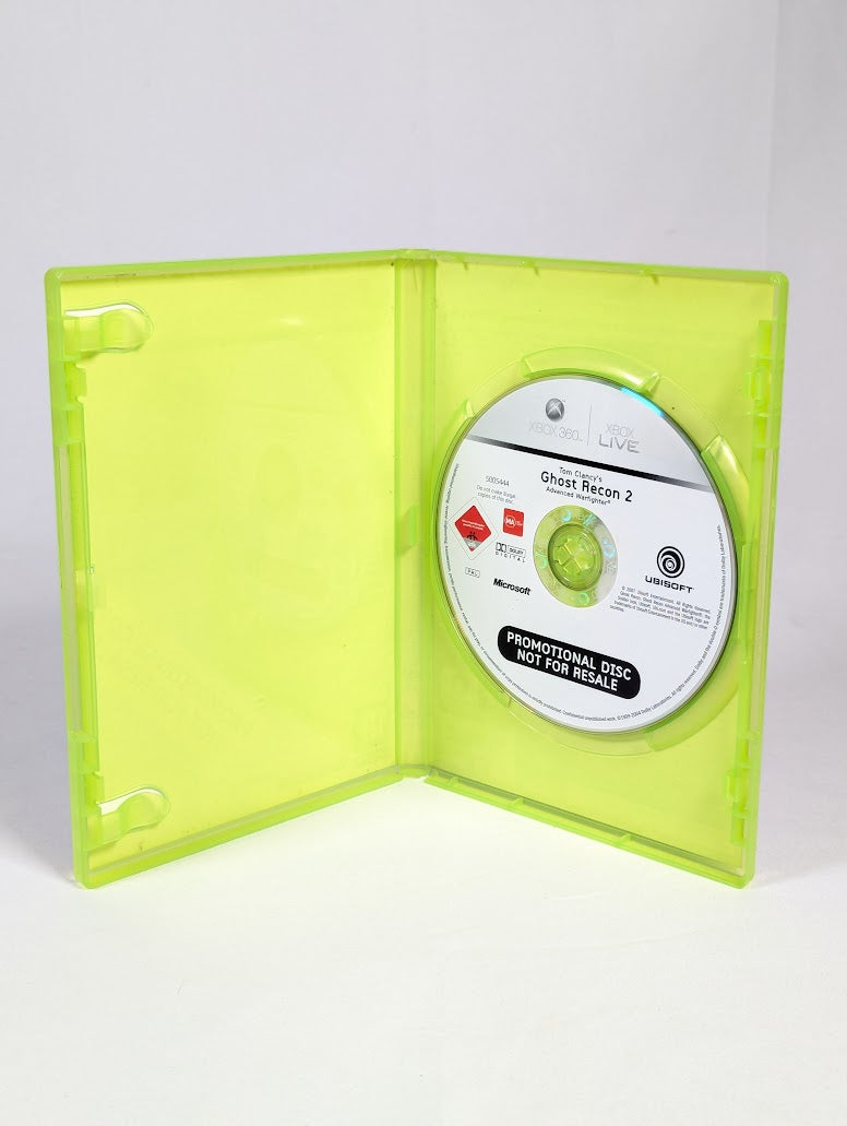 Tom Clancy's Ghost Recon Advanced Warfighter 2 Press Promo Disc Xbox 360