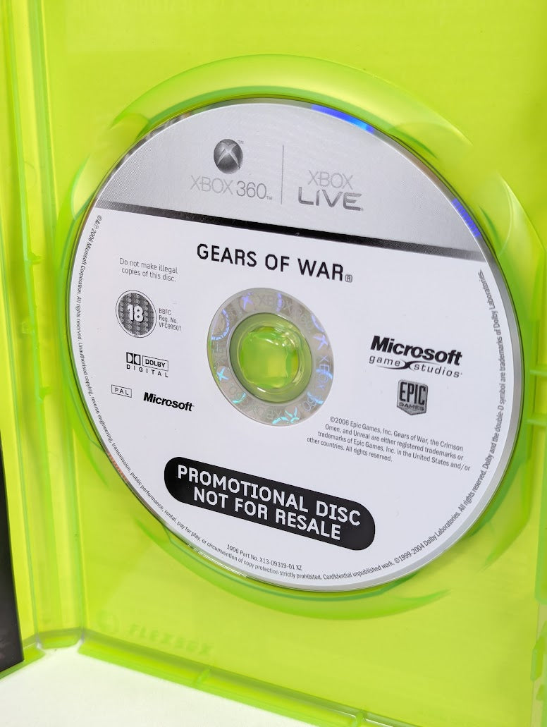 Gears of War Press Promo Disc Xbox 360