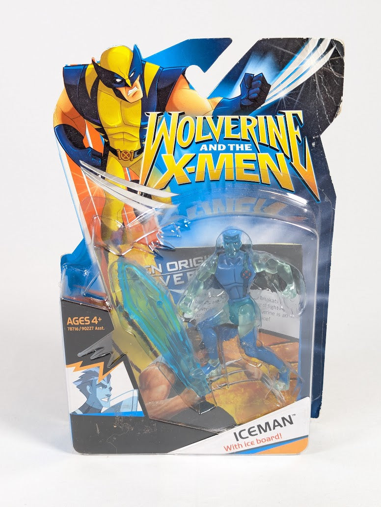 Marvel Wolverine and the X-Men Ice Man 2008 Hasbro Action Figure