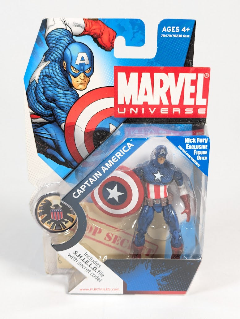 Marvel Universe Captain America 2008 Hasbro Action Figure