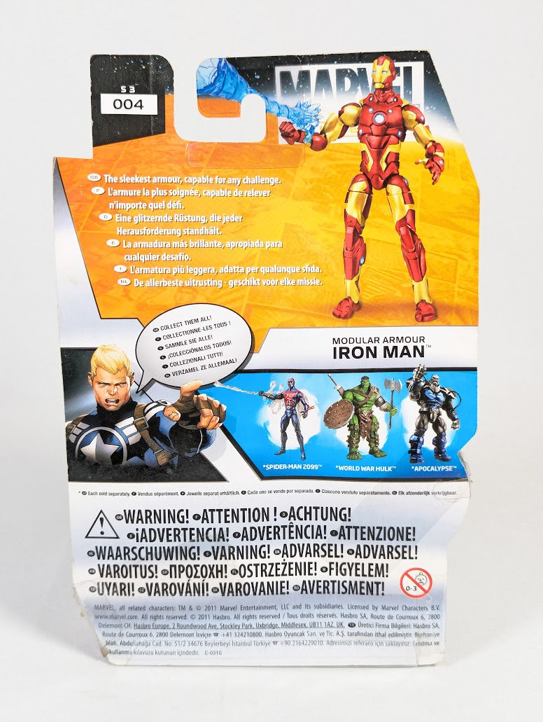 Marvel Universe Modular Armour Iron Man 2011 Hasbro Action Figure