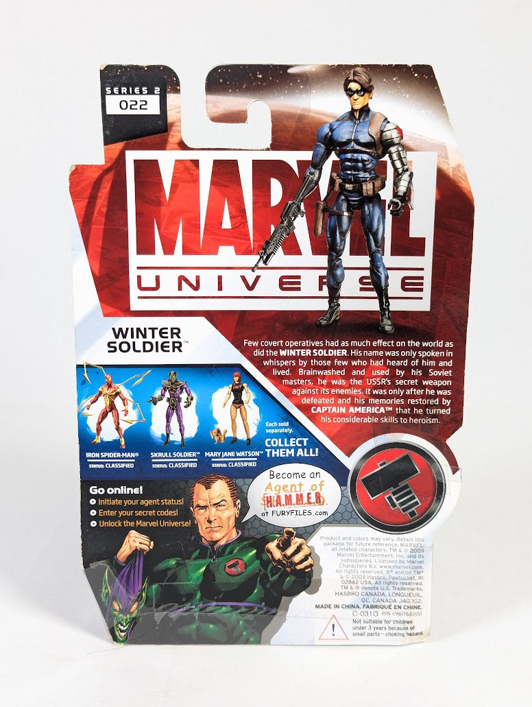 Marvel Universe Winter Soldier 2009 Hasbro Action Figure