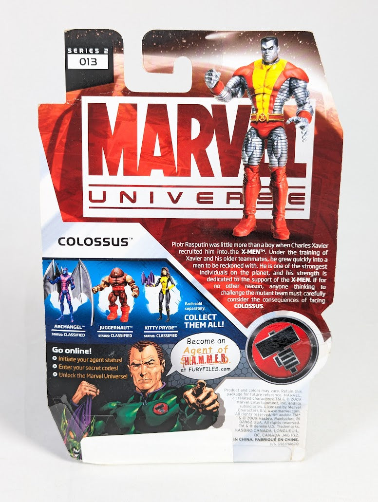 Marvel Universe Colossus 2009 Hasbro Action Figure