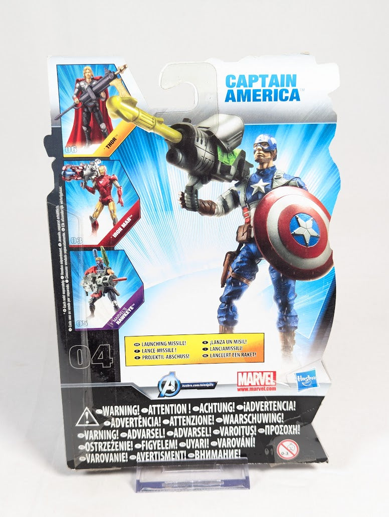 Marvel The Avengers Captain America Concept Series 2012 Hasbro Action Figure
