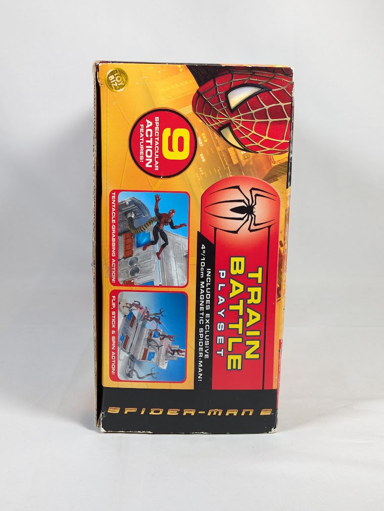 Spider-Man 2 Train Battle Playset 2004 ToyBiz Action Figure