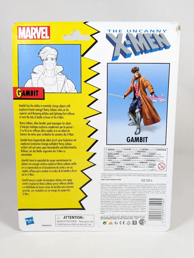 Marvel The Uncanny X-Men Gambit 2020 Hasbro Action Figure