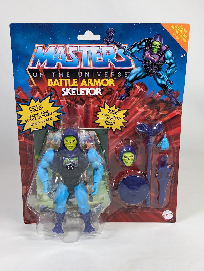 Masters of the Universe Battle Armor Skeletor 2020 Mattel Action Figure
