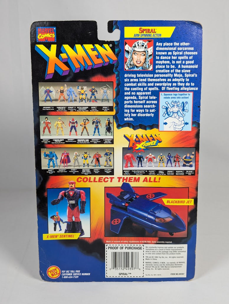 X-Men Spiral 1995 ToyBiz Action Figure