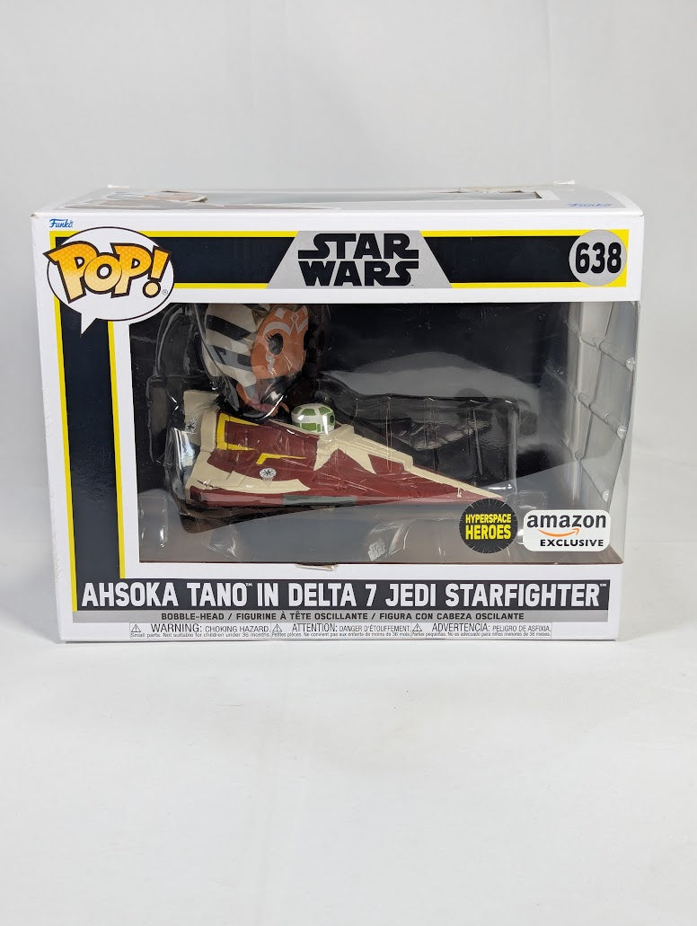 Star Wars Ahsoka Tano in Delta 7 Jedi Starfighter Funko Pop! Vinyl Figure #638