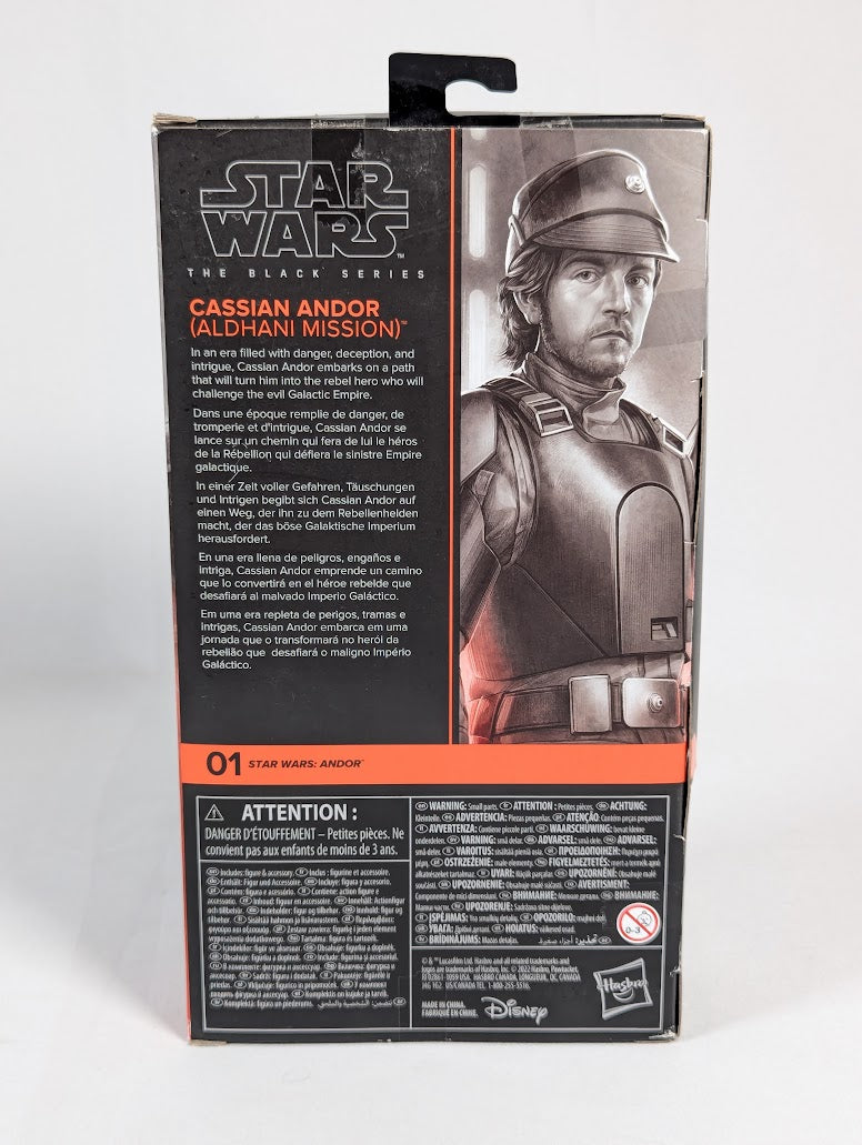 Star Wars Cassian Andor (Aldhani Mission) The Black Series Action Figure