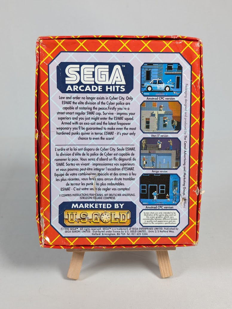 ESwat Sega Arcade Hits Commadore