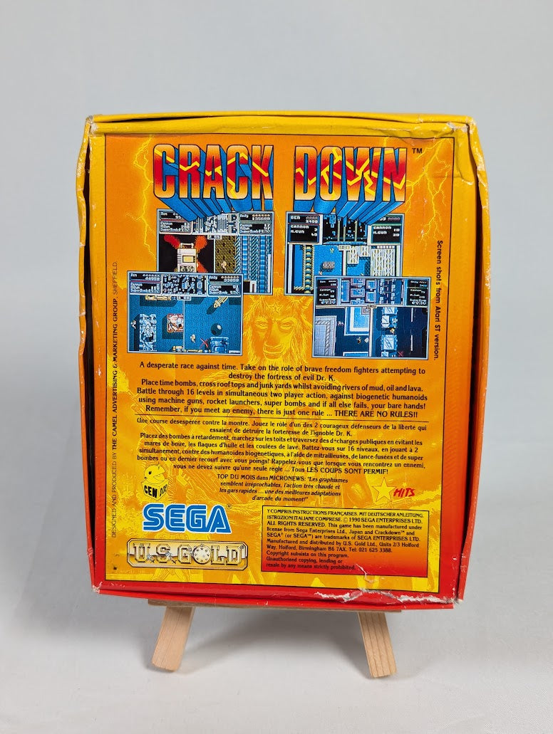 Crack Down Amstrad CPC