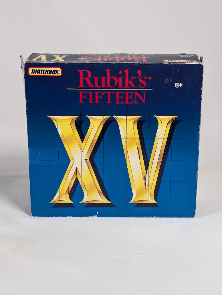 Rubik's Fifteen 1990 Puzzle Board Game