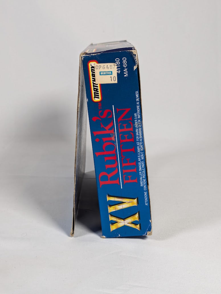 Rubik's Fifteen 1990 Puzzle Board Game