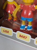The Simpsons Springfield's Favorite Family Bendable & Poseable Figure Collectible Set 2002