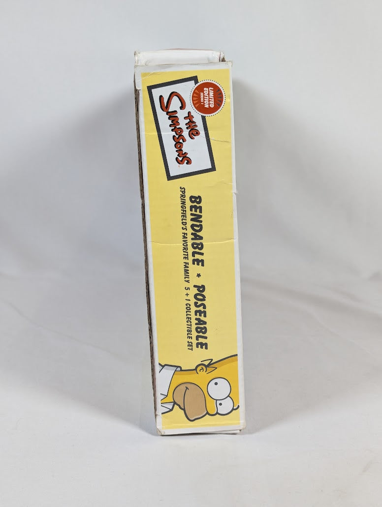 The Simpsons Springfield's Favorite Family Bendable & Poseable Figure Collectible Set 2002