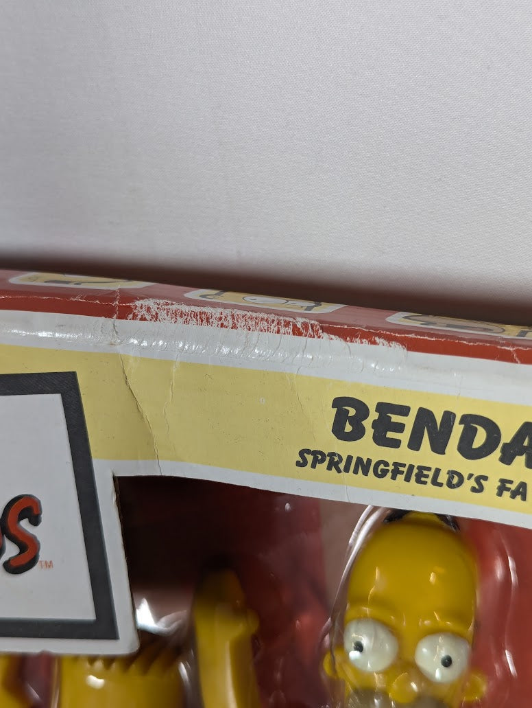 The Simpsons Springfield's Favorite Family Bendable & Poseable Figure Collectible Set 2002