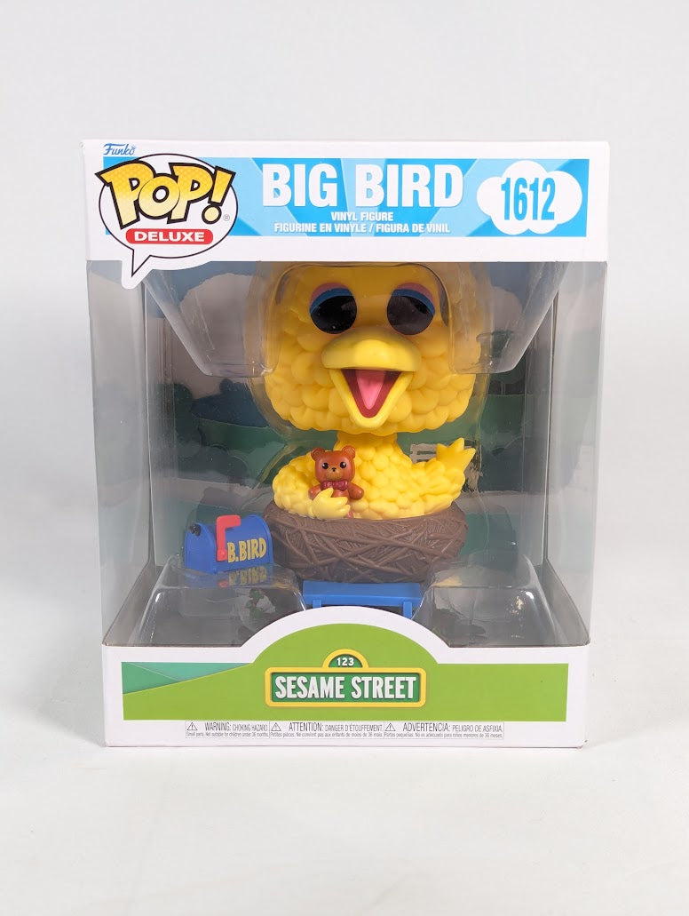 Sesame Street Big Bird (In Nest) Funko Pop! Deluxe Vinyl Figure #1612