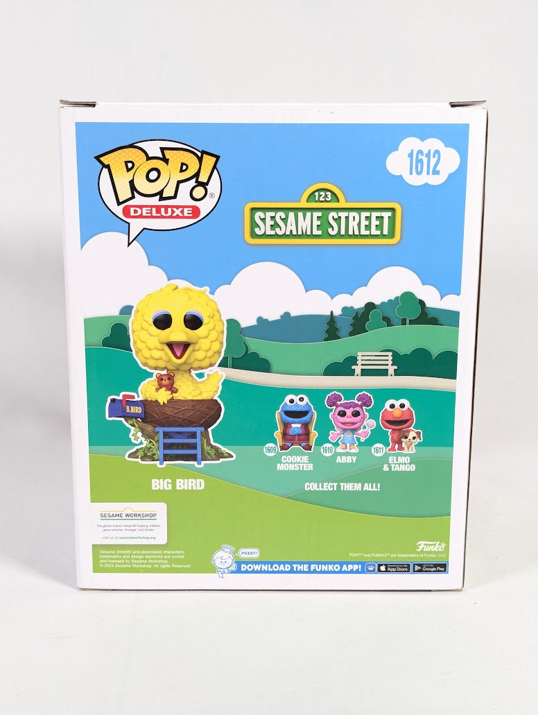 Sesame Street Big Bird (In Nest) Funko Pop! Deluxe Vinyl Figure #1612