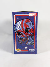Marvel Captain America (Art Series) Funko Pop! Tees T-Shirt & Vinyl Figure (Small Size)