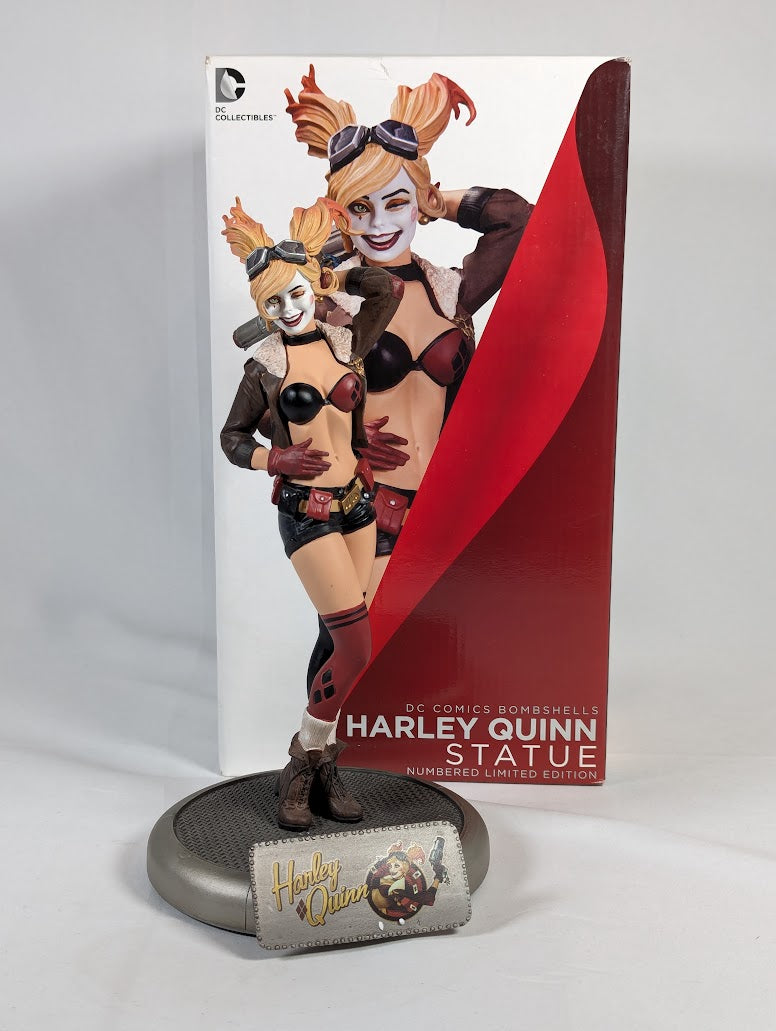 DC Comics Bombshells Harley Quinn Limited Edition Statue
