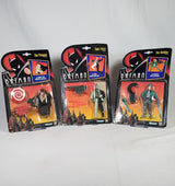 Batman The Animated Series The Penguin, The Riddler & Two-Face 1992 Kenner Set of 3 Action Figures