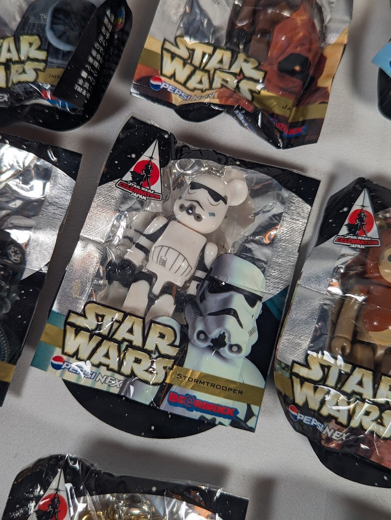 Star Wars Celebration Japan Bear Brick Pepsi Nex Complete Set of 16 Mini Figures