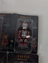 Marvel Iron Man Bear Brick Complete Set of 20 Mini Figure Keychains