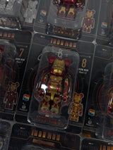 Marvel Iron Man Bear Brick Complete Set of 20 Mini Figure Keychains