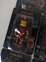 Marvel Iron Man Bear Brick Complete Set of 20 Mini Figure Keychains