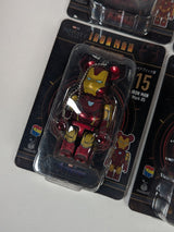 Marvel Iron Man Bear Brick Complete Set of 20 Mini Figure Keychains