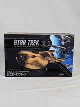 Star Trek Gold USS Enterpise NCC-1701-D The Official Starships Collection Eaglemoss Hero Collector Model (Sealed)
