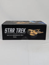 Star Trek Gold USS Enterpise NCC-1701-D The Official Starships Collection Eaglemoss Hero Collector Model (Sealed)