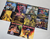 Iron Maiden Singles 7" Vinyl Record 2014 Parlophone Reprint Bundle of 10