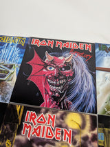 Iron Maiden Singles 7" Vinyl Record 2014 Parlophone Reprint Bundle of 10