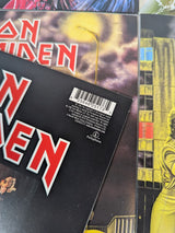 Iron Maiden Singles 7" Vinyl Record 2014 Parlophone Reprint Bundle of 10