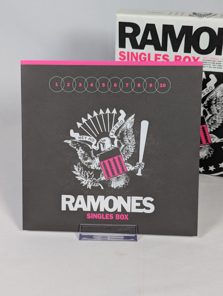 Ramones Singles Box 7" Vinyl Record Limited Edition Box Set #442