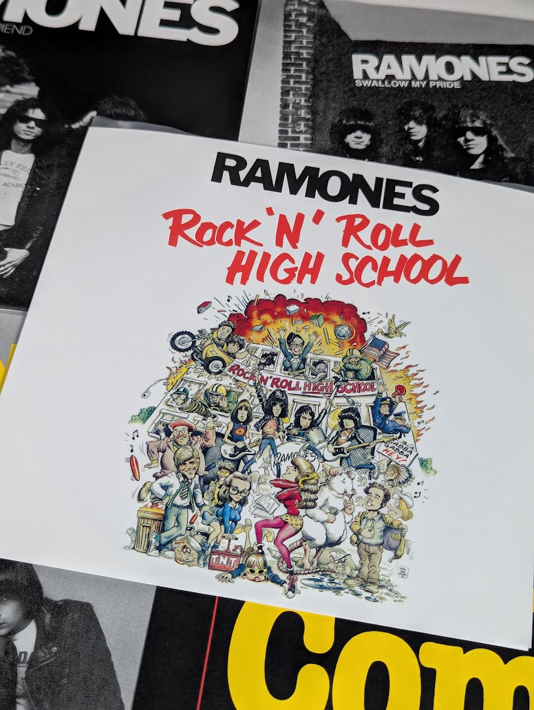 Ramones Singles Box 7" Vinyl Record Limited Edition Box Set #442